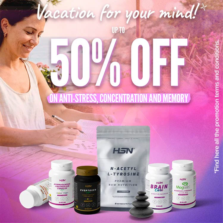 Up to 50% OFF on Anti-stress, Concentration and Memory