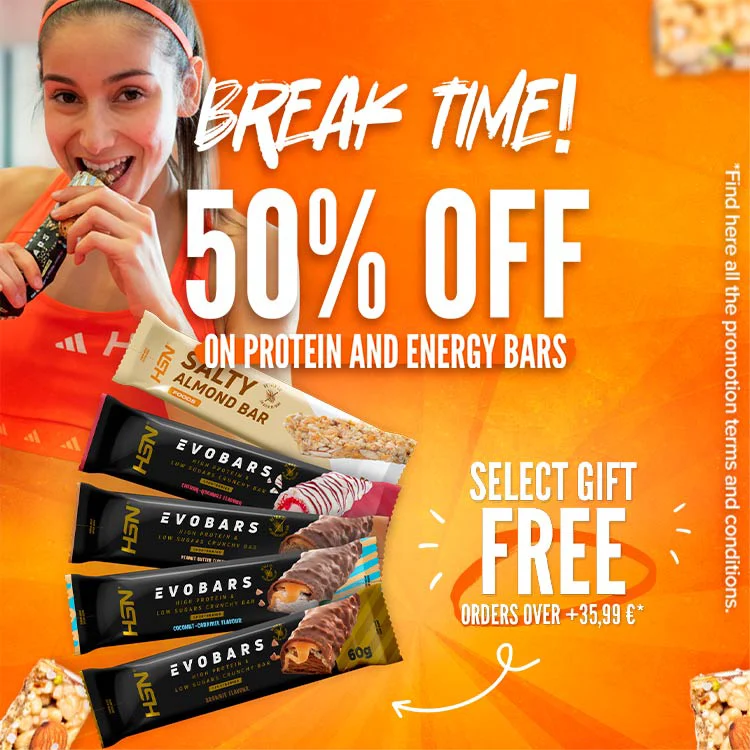 50% OFF on Protein and Energy Bars