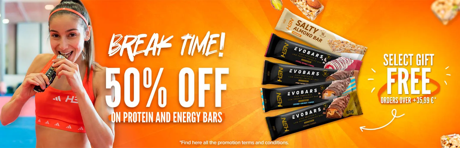 50% OFF on Protein and Energy Bars