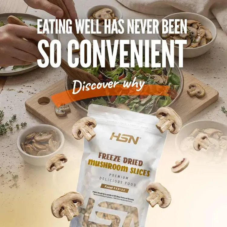 HSN Lyophilized Mushroom Slices