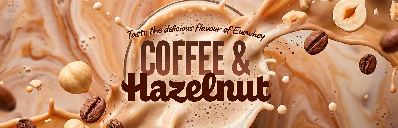 Taste our flavour Coffee and Hazelnut