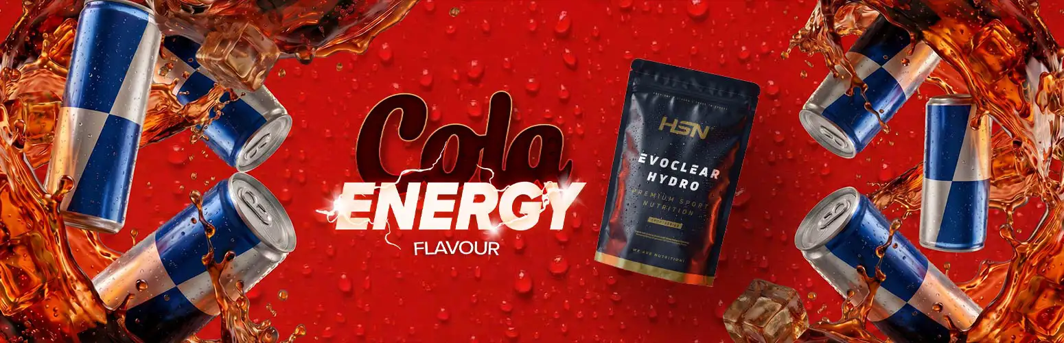 Taste our Cola Energy flavour 
