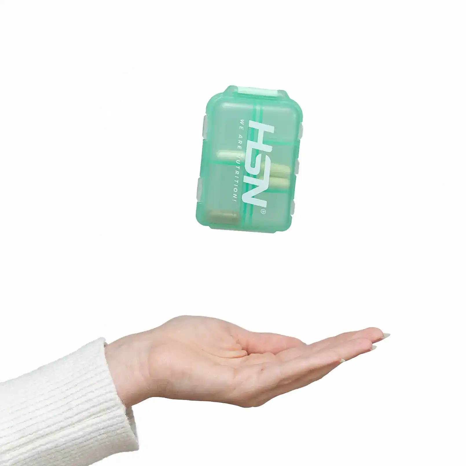 WEEKLY PILL BOX HSN GREEN