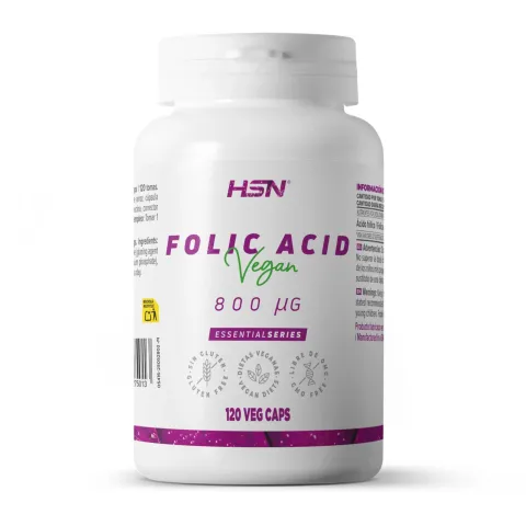 Folic acid 800mcg - 120 veg caps