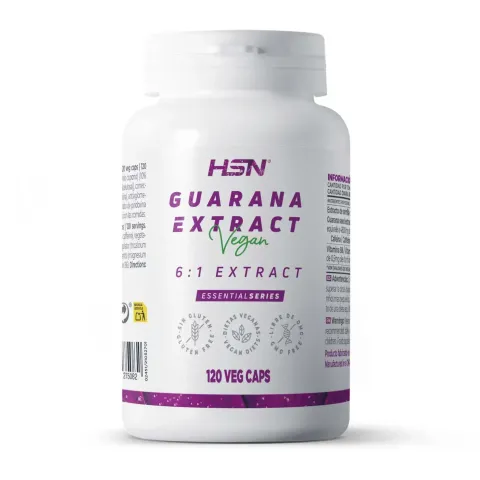 GUARANA EXTRACT (6:1) 400mg - 120 veg caps