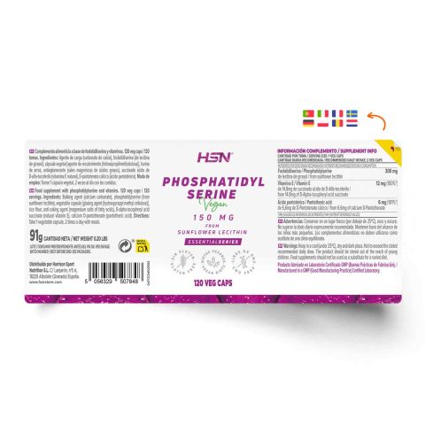 Phosphatidylserine 150 mg - Veggie Capsules