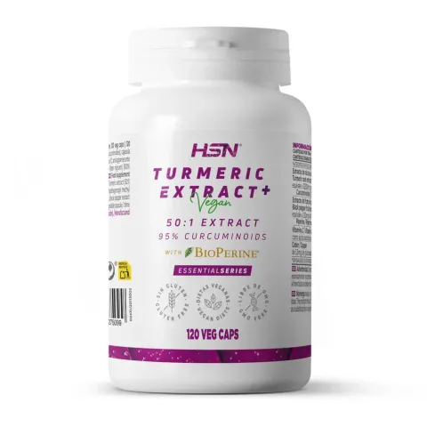 TURMERIC (50:1) EXTRACT 650mg + BioPerine® - 120 veg caps
