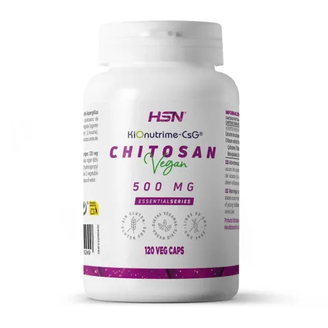 VEGAN CHITOSAN 500mg (KiOnutrime-CsG®) - 120 veg caps