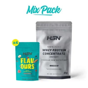 100% WHEY PROTEIN CONCENTRATE + FLAVOUR SYSTEMS - MIX PACK