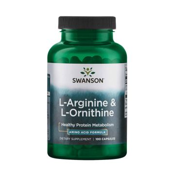 L-ARGININE & L-ORNITHINE 500mg/250mg