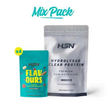 HYDROLYSED CLEAR WHEY PROTEIN + FLAVOUR SYSTEMS - MIX PACK