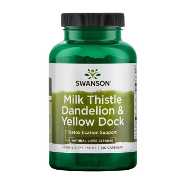 MILK THISTLE, DANDELION Y YELLOW DOCK
