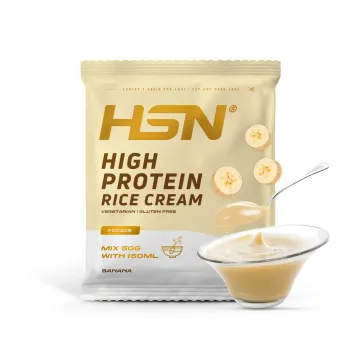 Protein & rice cream