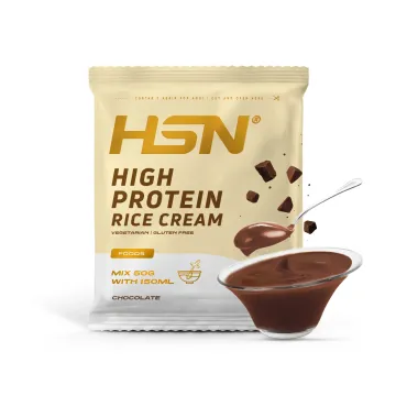 Protein & rice cream