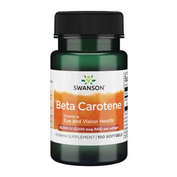 VITAMIN A (BETA CAROTENE) 10000IU