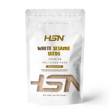 PEELED WHITE SESAME SEEDS