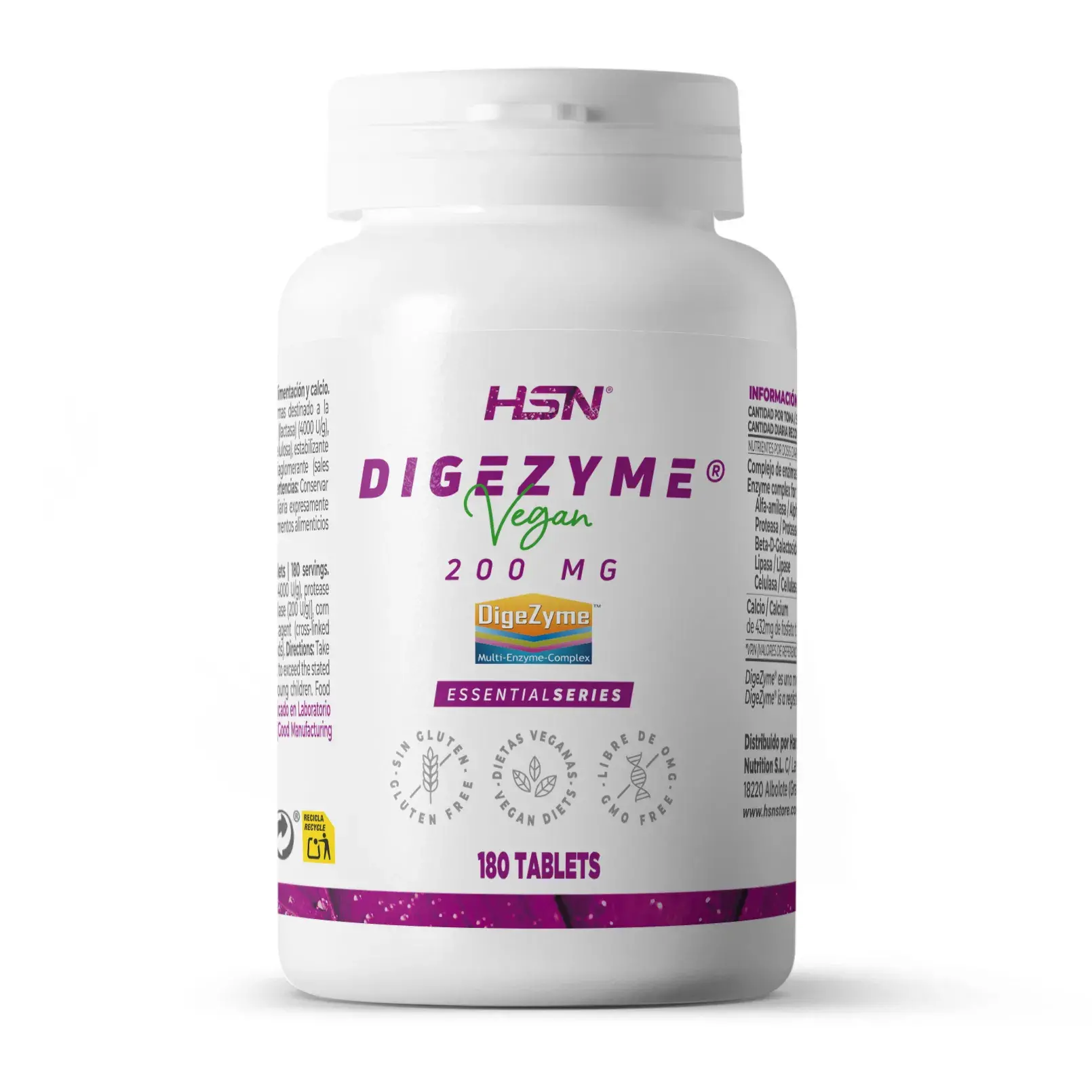 DIGEZYME® 200mg - 180 tabs