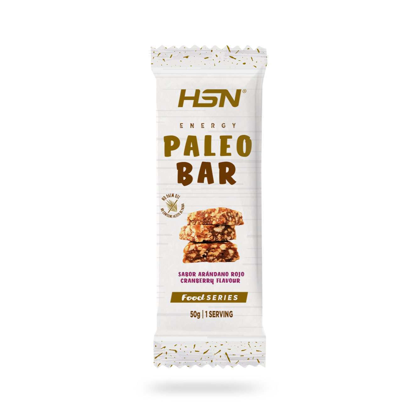 ENERGY PALEO BAR 50g CRANBERRY