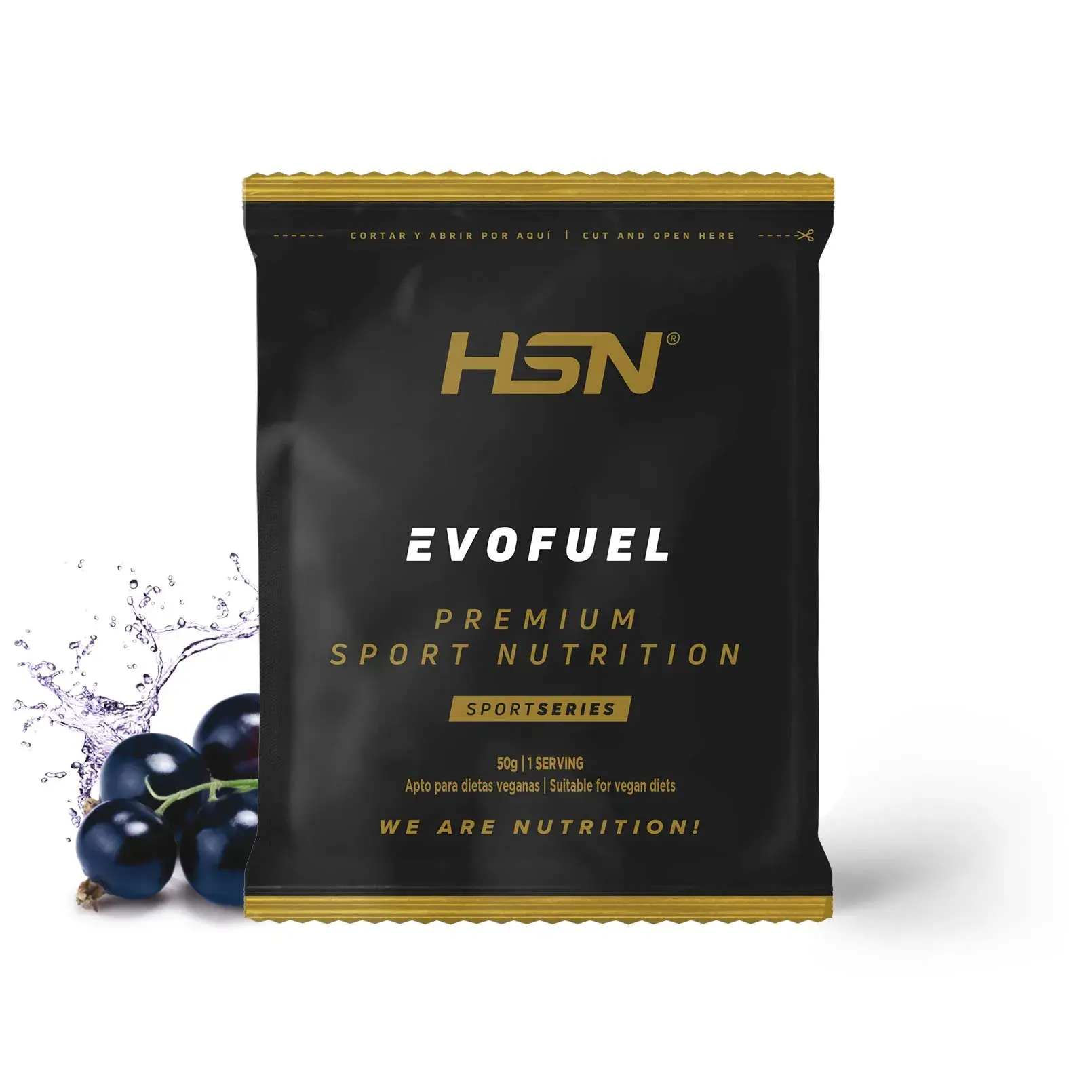 EVOFUEL SINGLE SERVING 50g BLACKCURRANT