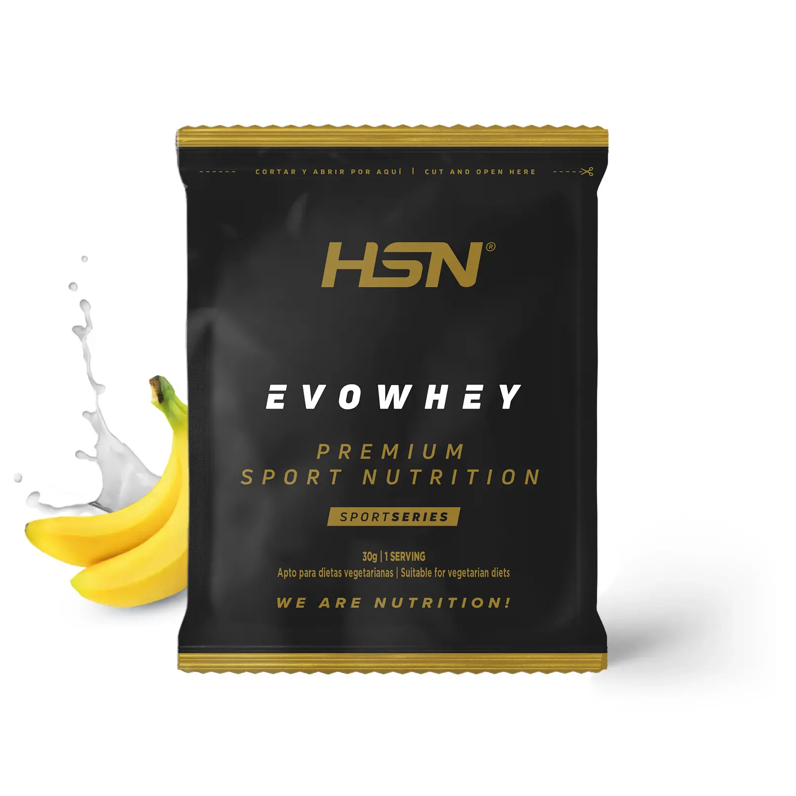EVOWHEY PROTEIN SINGLE SERVING 30g BANANA