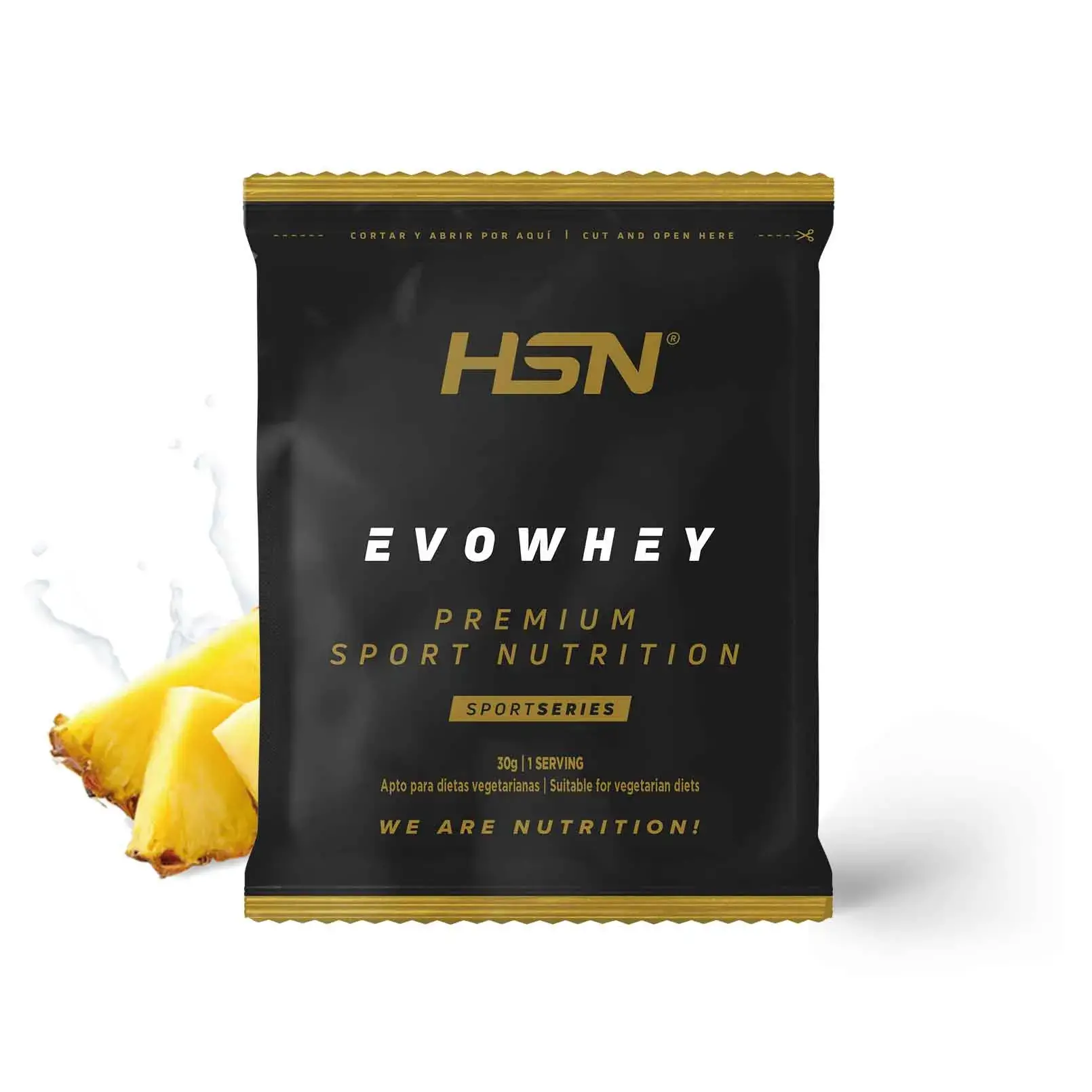 EVOWHEY PROTEIN SINGLE SERVING 30g PINEAPPLE
