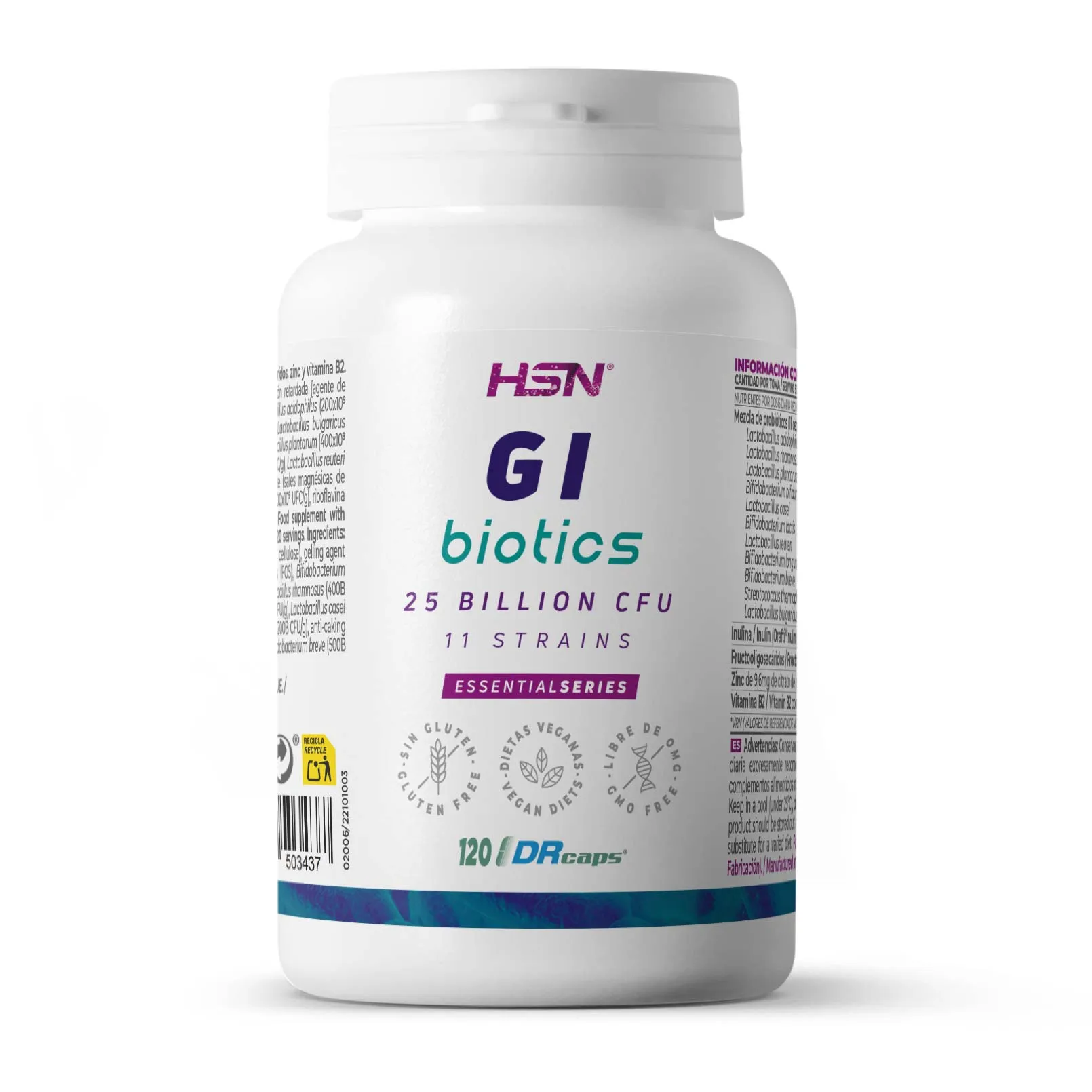 GI BIOTICS (FERMENTS) 25B CFU - 120 veg caps