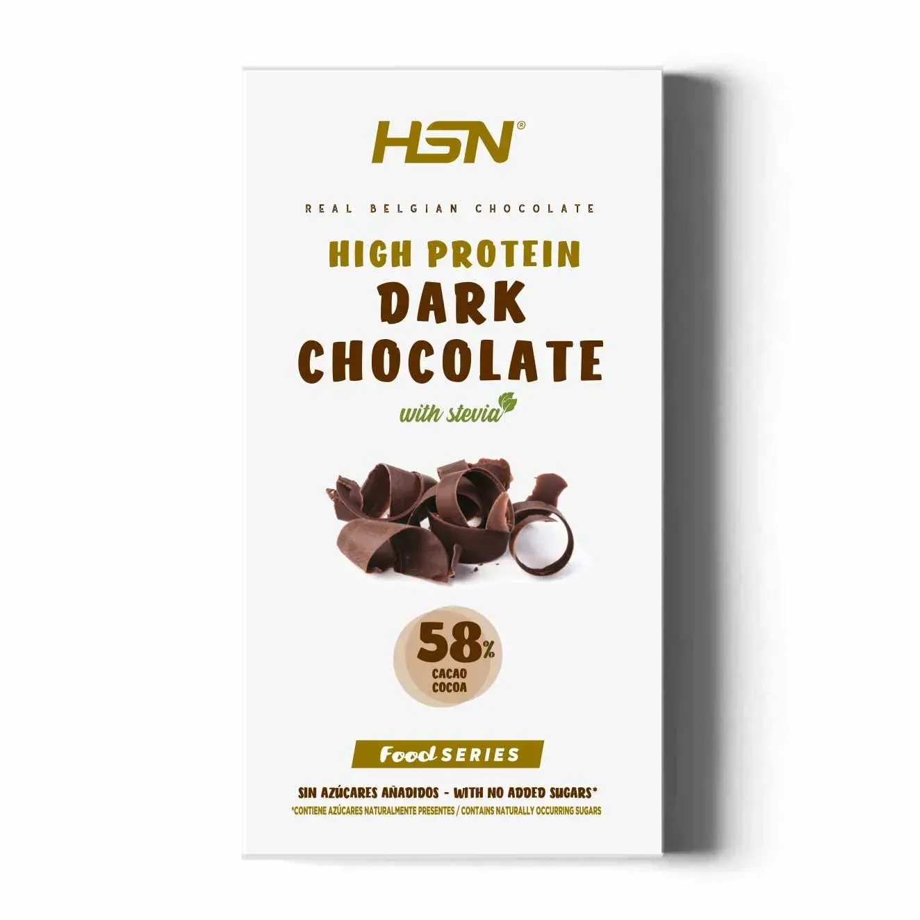 HIGH PROTEIN DARK CHOCO WITH STEVIA (SUGAR FREE) - 100g