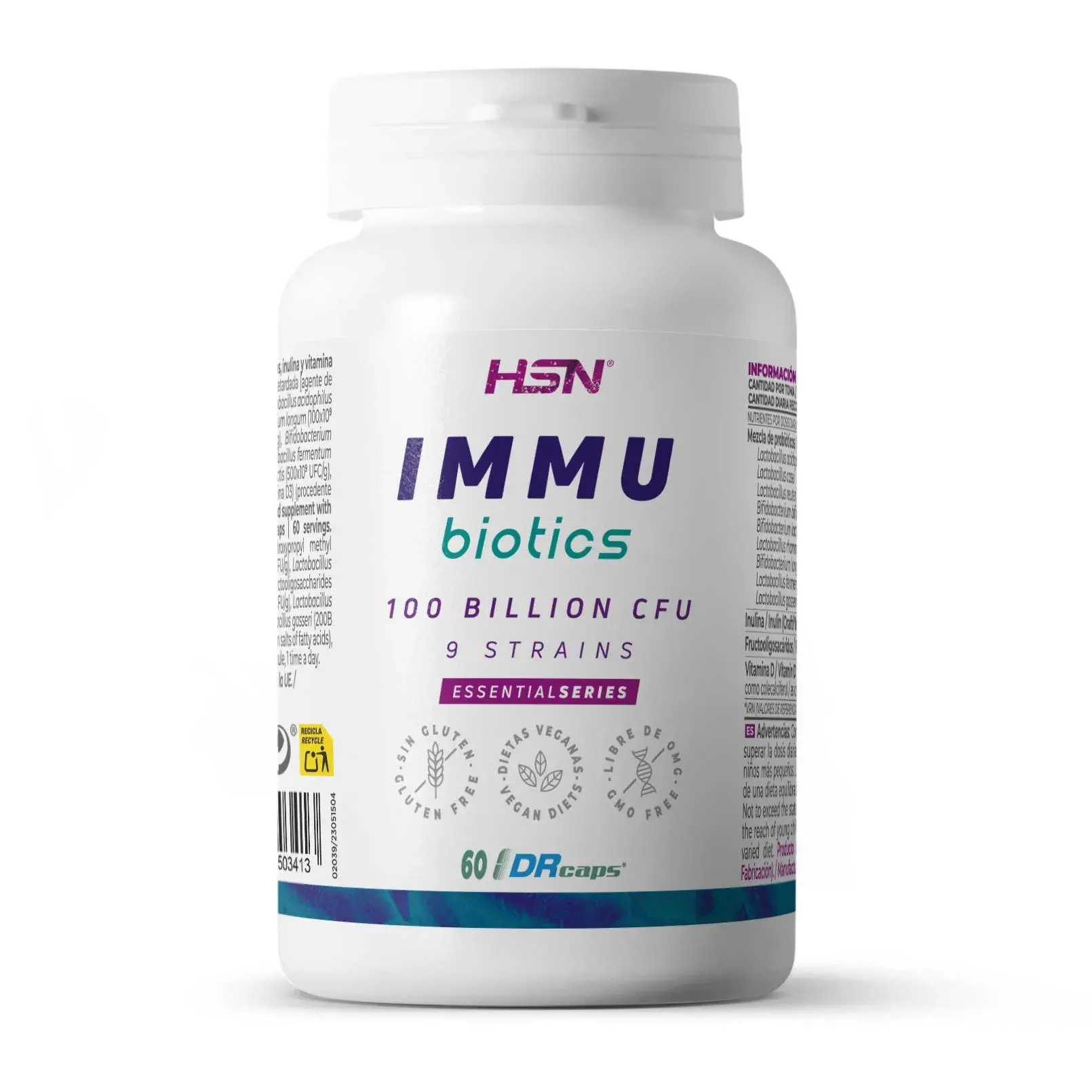 IMMU BIOTICS (FERMENTS) 100B CFU 60 veg caps