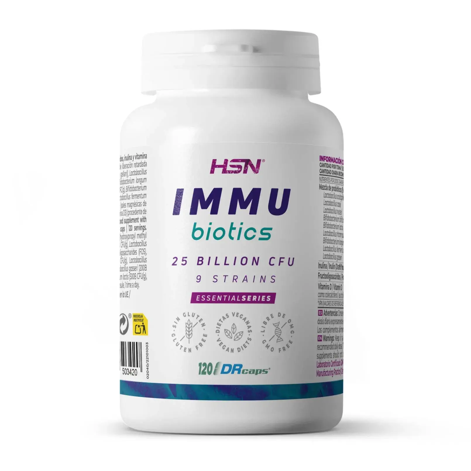 IMMU BIOTICS (FERMENTS) 25B CFU - 120 veg caps