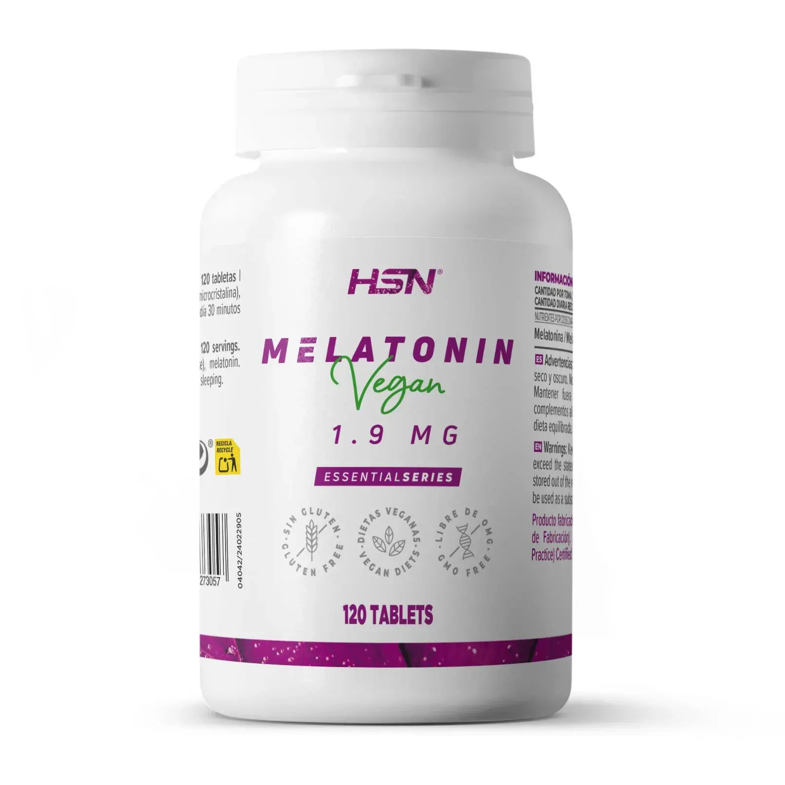 MELATONIN 1.9mg - 120 tabs
