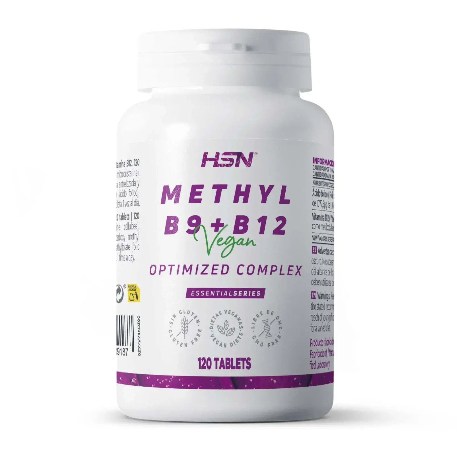 METIL COMPLEX B9 + B12 - 120 tabs