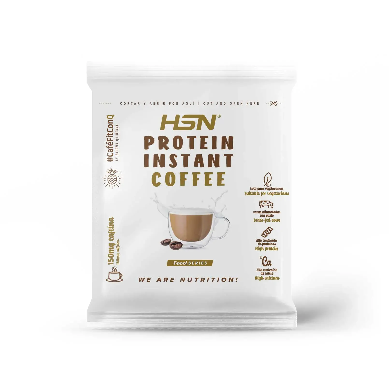 SINGLE SERVING PROTEIN INSTANT COFFEE #CaféFitConQ 35g