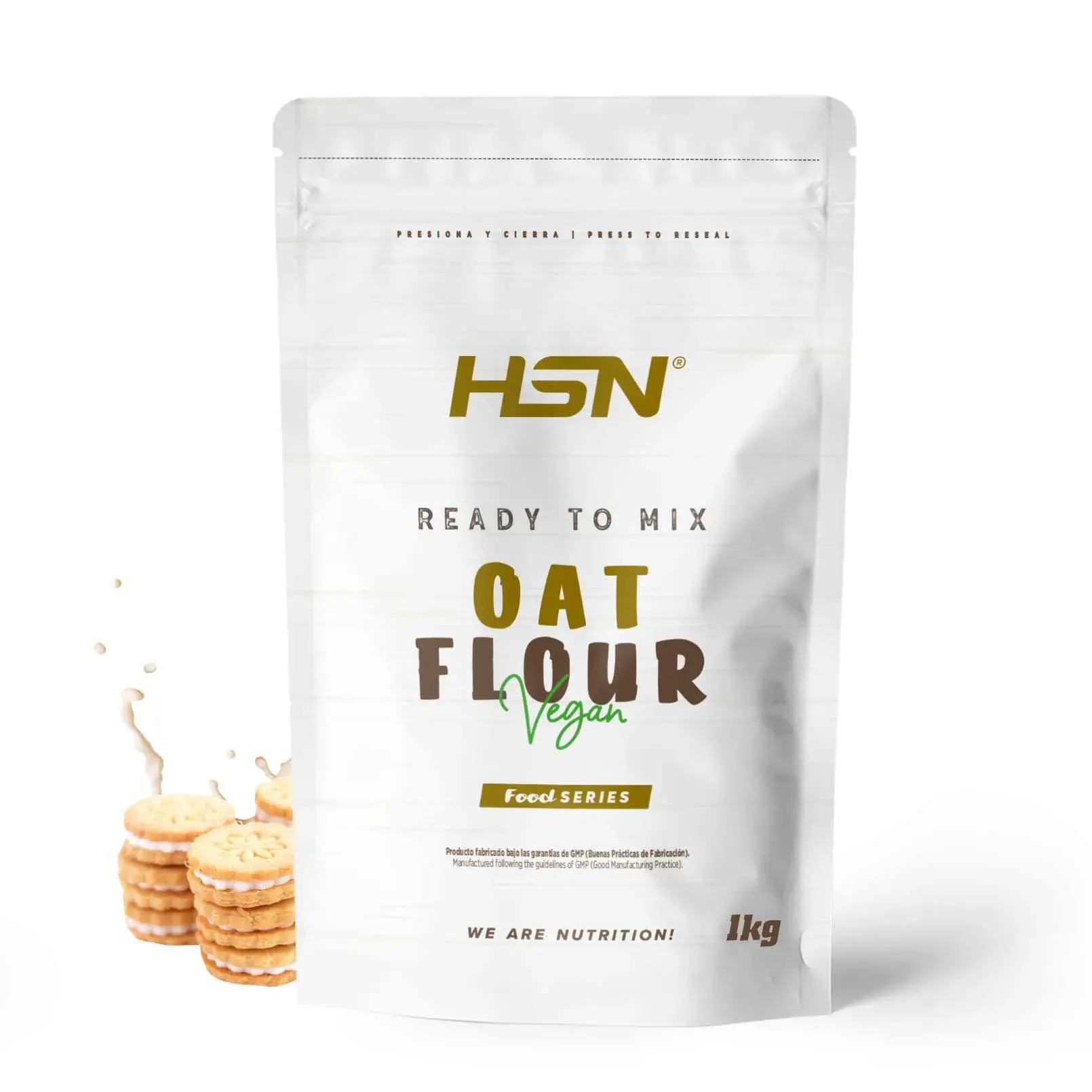 INSTANT OAT FLOUR 1Kg COOKIES & CREAM