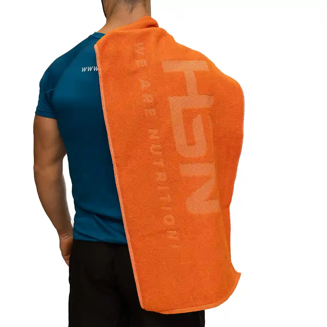 HSN COTTON SPORTS TOWEL 40x90cm ORANGE