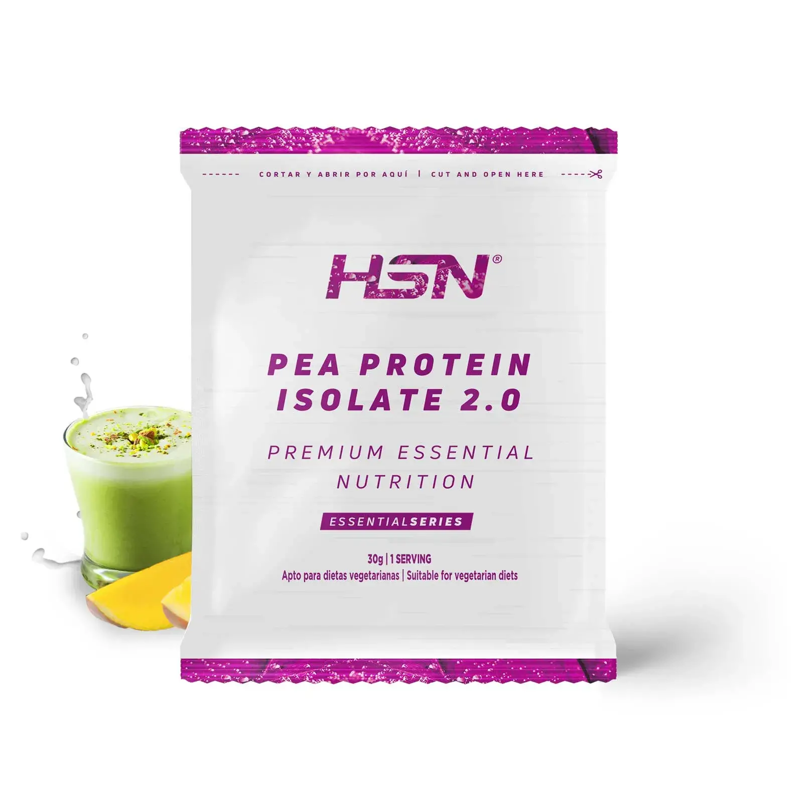 SINGLE SERVING PEA PROTEIN ISOLATE 2.0 30g MANGO - MATCHA