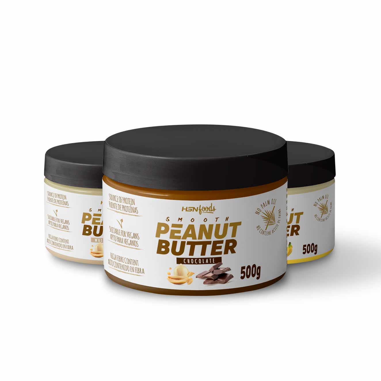 SMOOTH PEANUT BUTTER FLAVORED - 500g