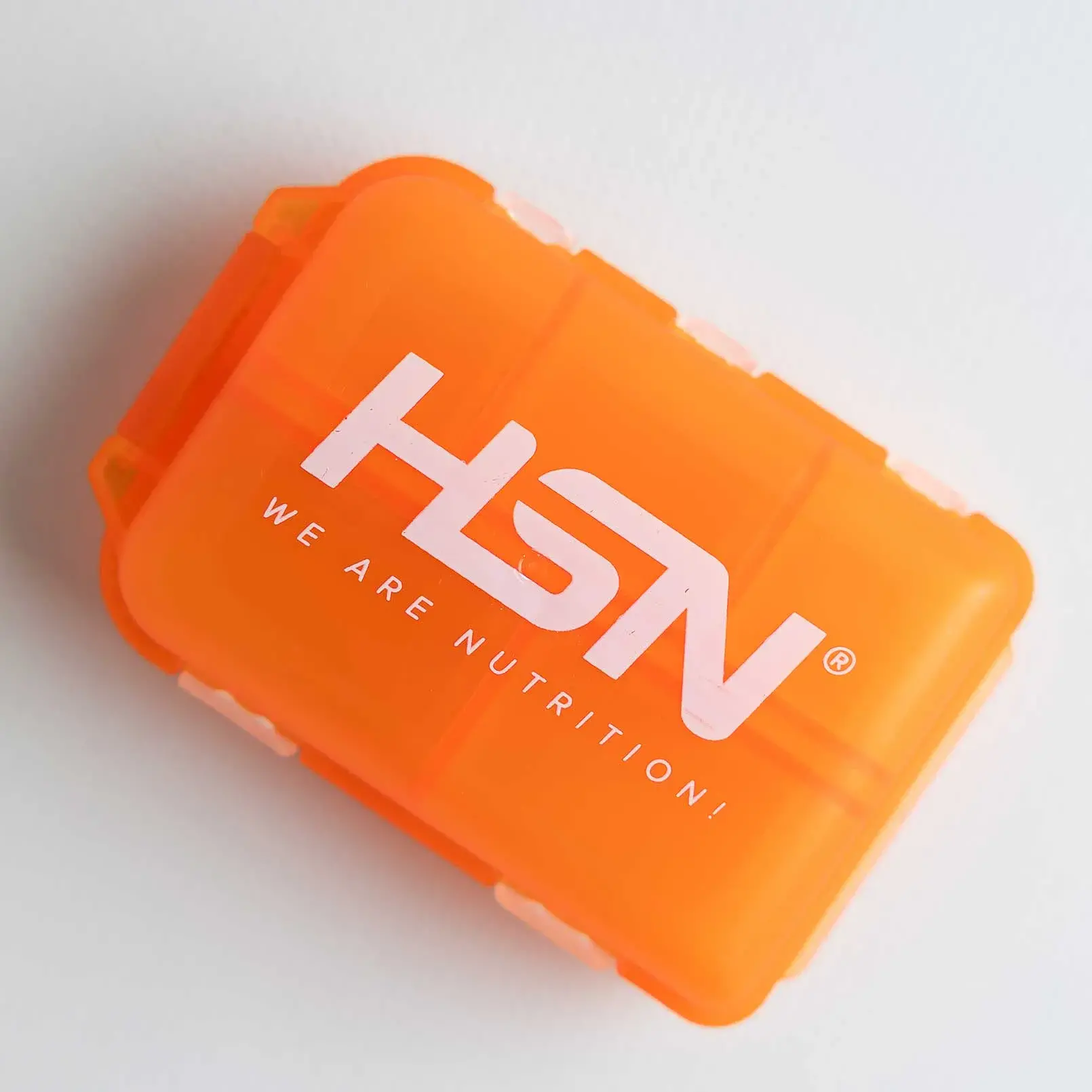 PILL BOX HSN WE ARE NUTRITION! ORANGE