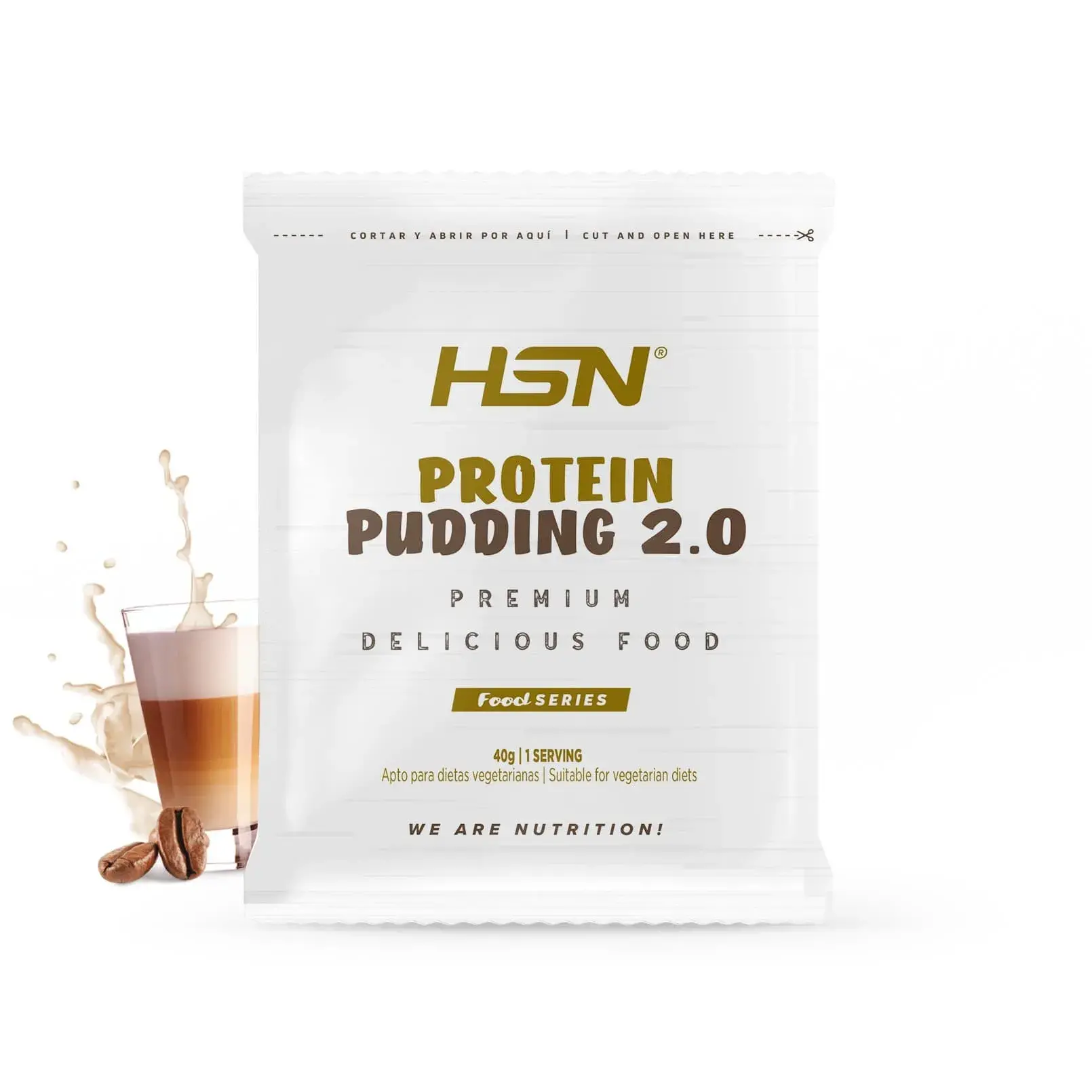 PROTEIN PUDDING SINGLE SERVING 2.0 40g CAFE LATTE