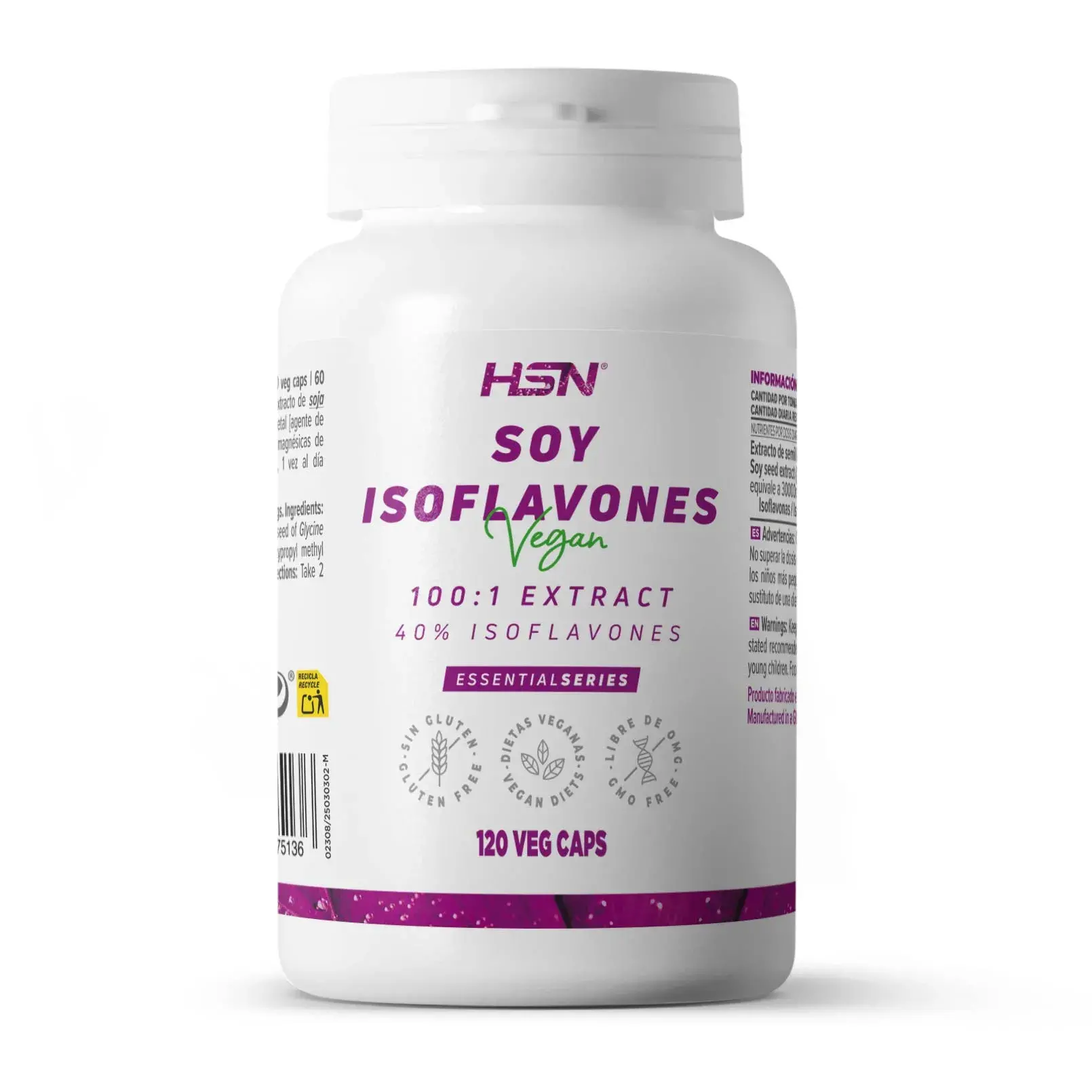 SOY ISOFLAVONES 150mg - 120 veg caps