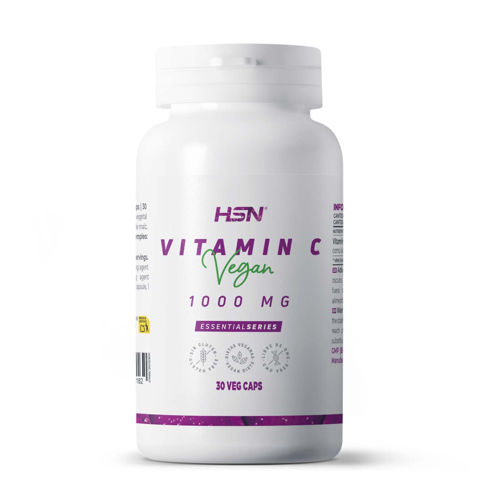 VITAMIN C 1000mg - 30 veg caps