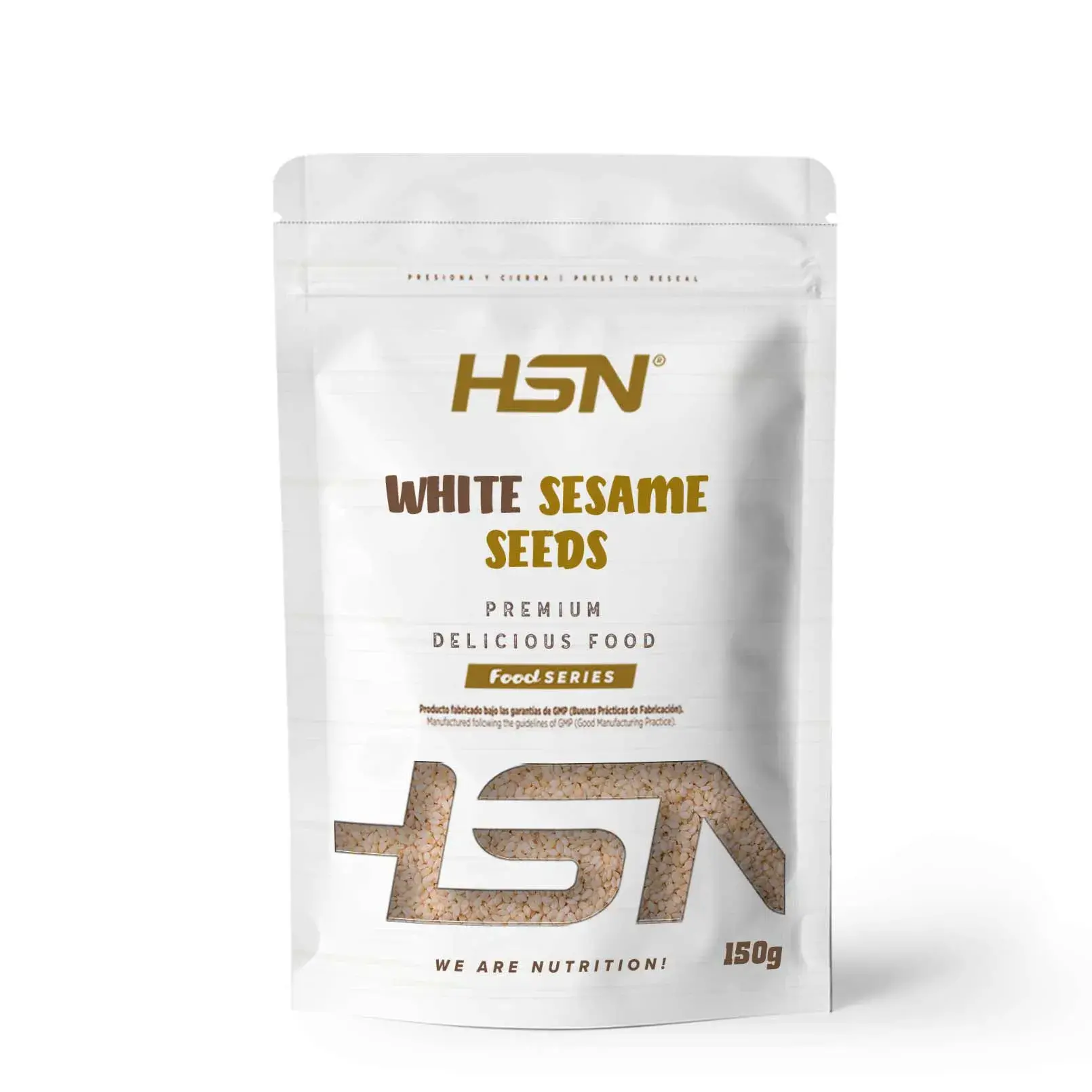 PEELED WHITE SESAME SEEDS 150g