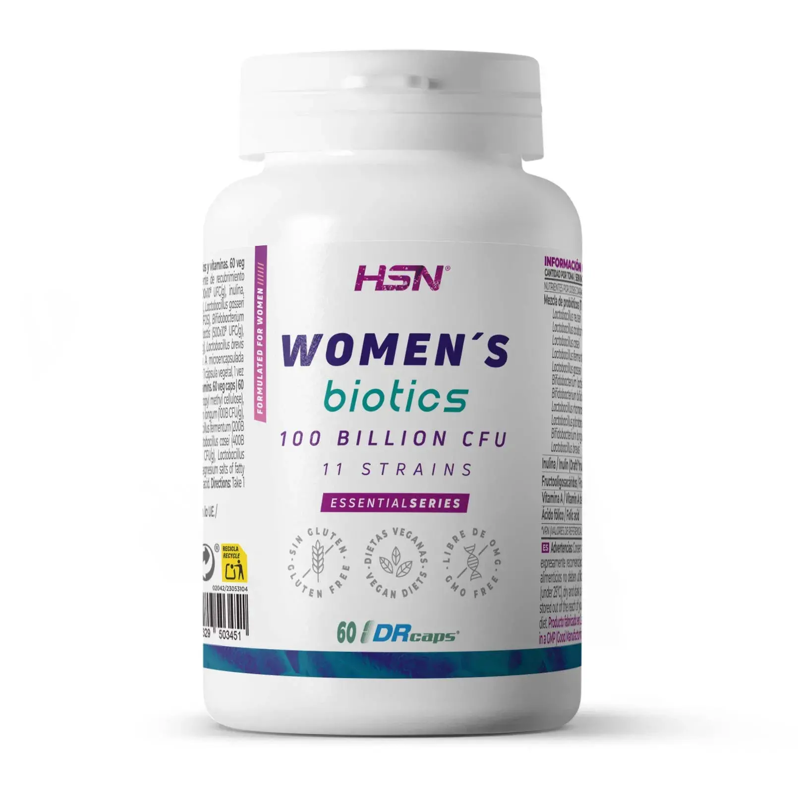 WOMEN'S BIOTICS (FERMENTS) 100B CFU - 60 veg caps