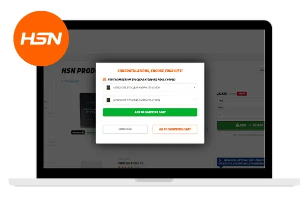 Get product with gift