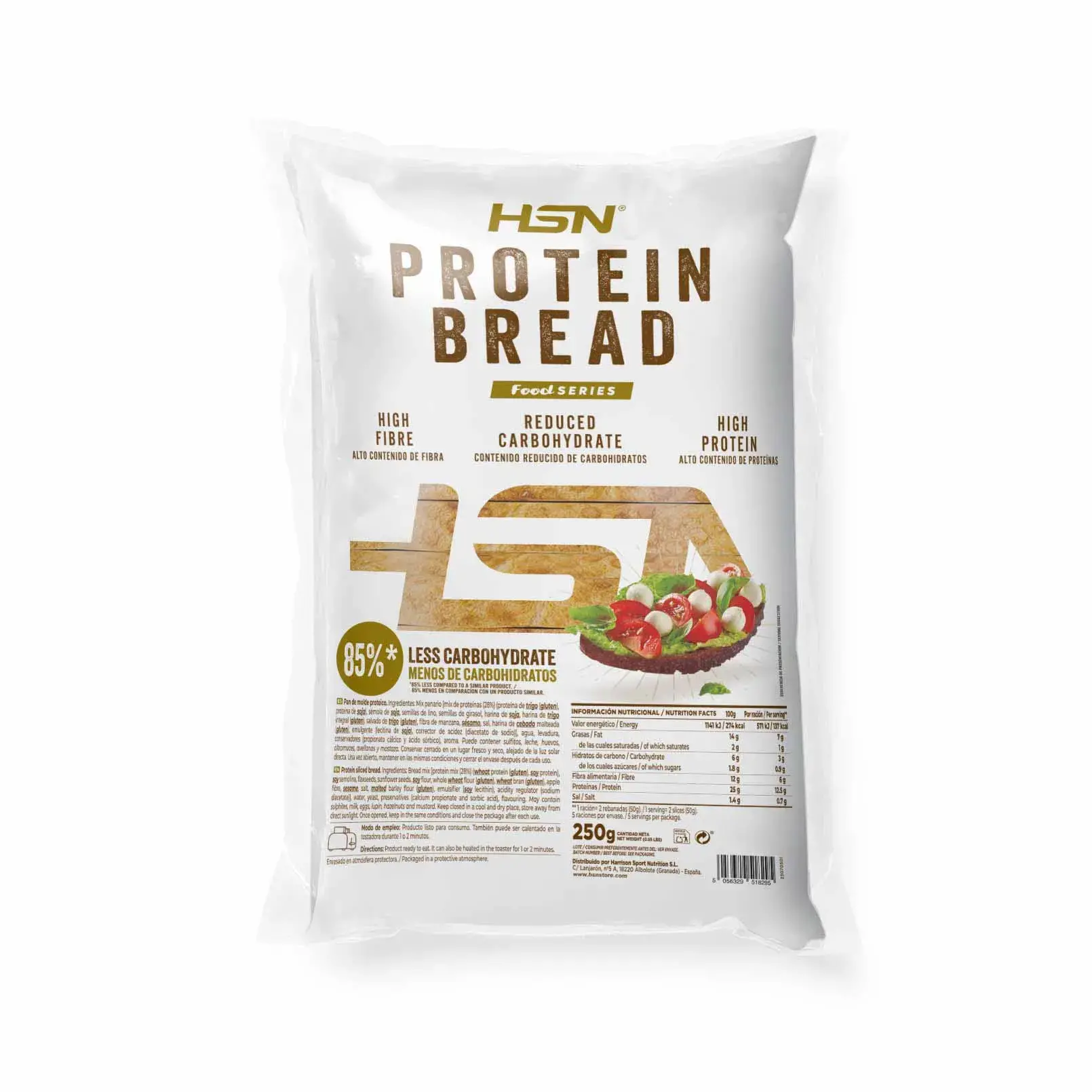 High-protein breads HSN